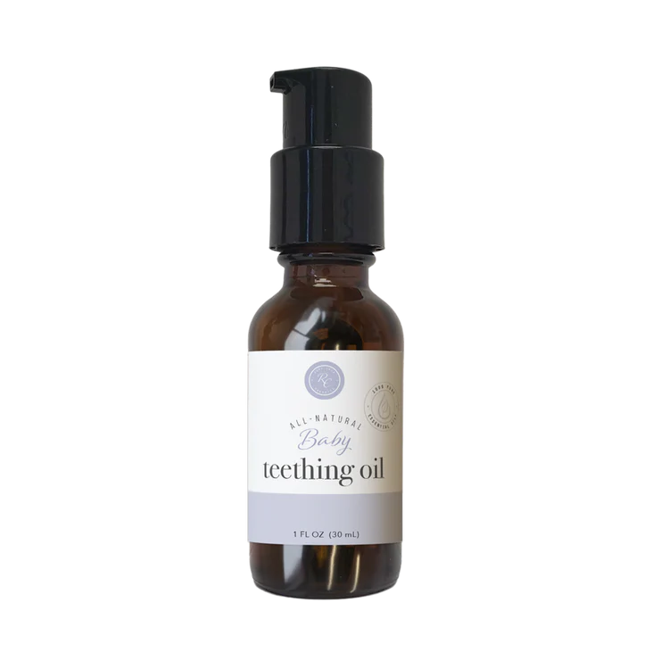 Baby teething oil
