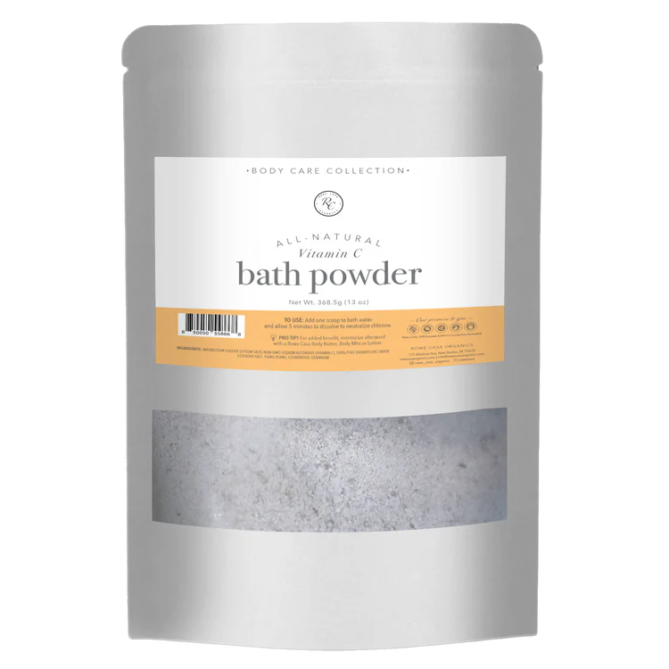 Vitamin C bath powder