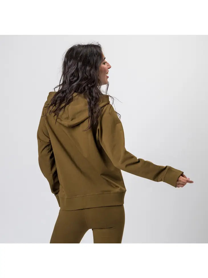 Women's organic cotton hoodie