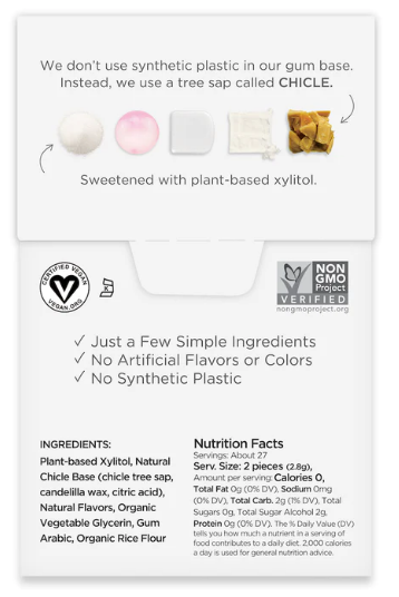 Sugar Free Bubble Gum 55ct