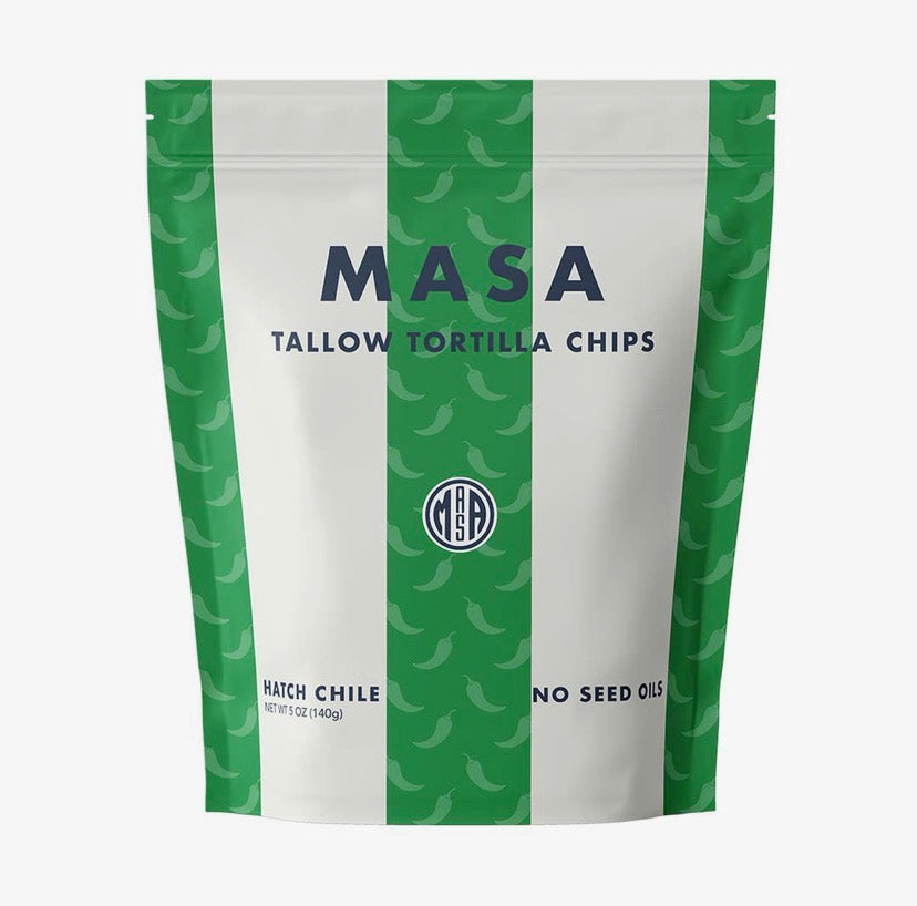 Masa chips - hatch Chile