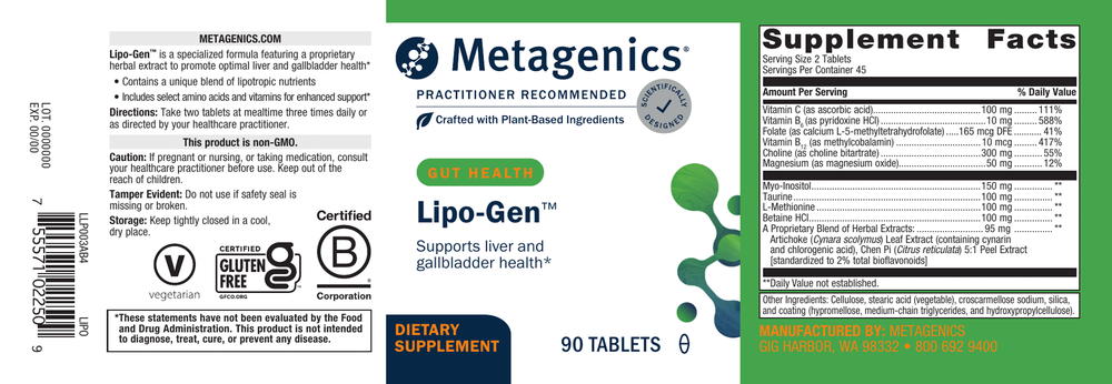 Metagenics Lipo-Gen