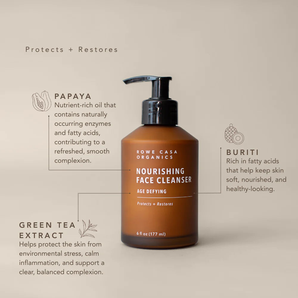 Age defying nourishing face cleanser