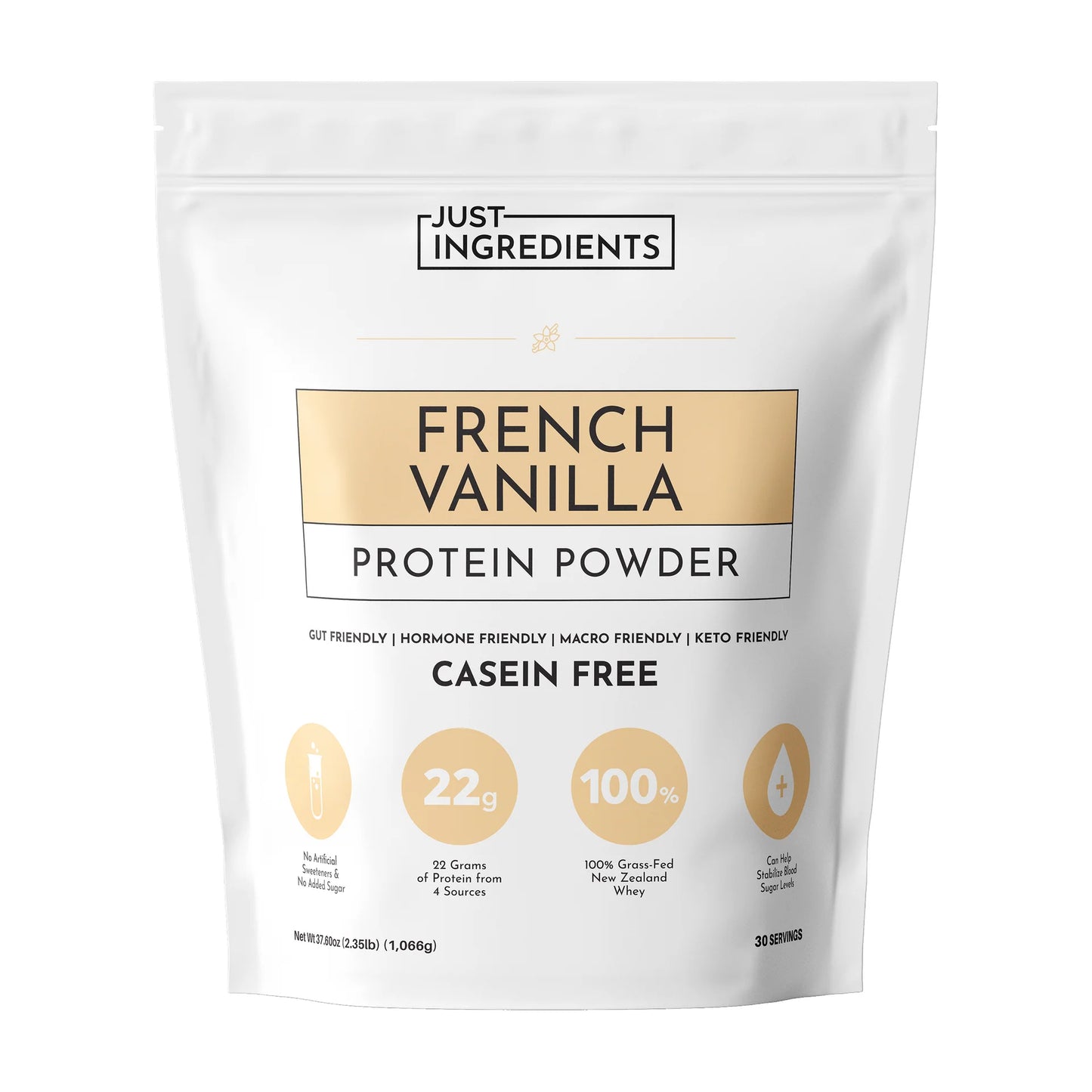 Just Ingredients protein powder - 30 servings