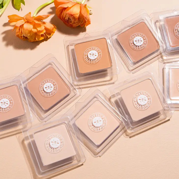 Honeybee Gardens pressed mineral powder foundations