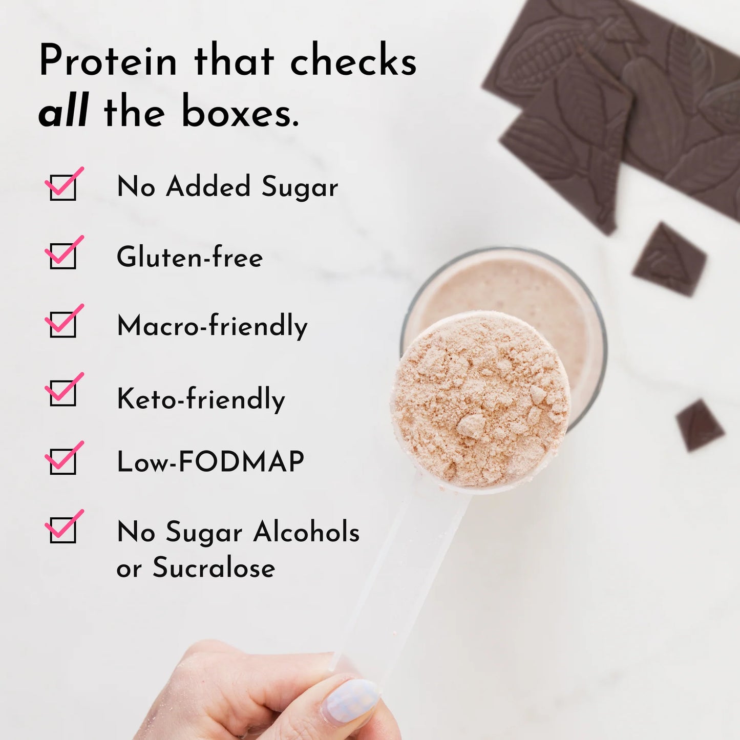 Just Ingredients protein powder - 30 servings