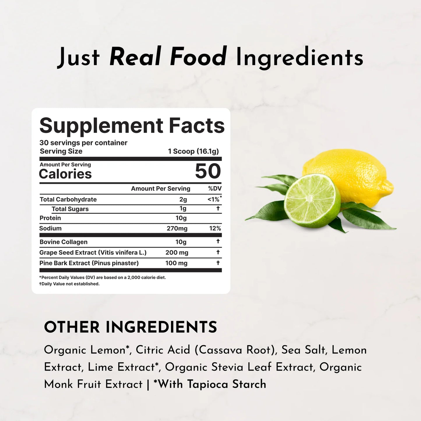 Just Ingredients collagen peptides