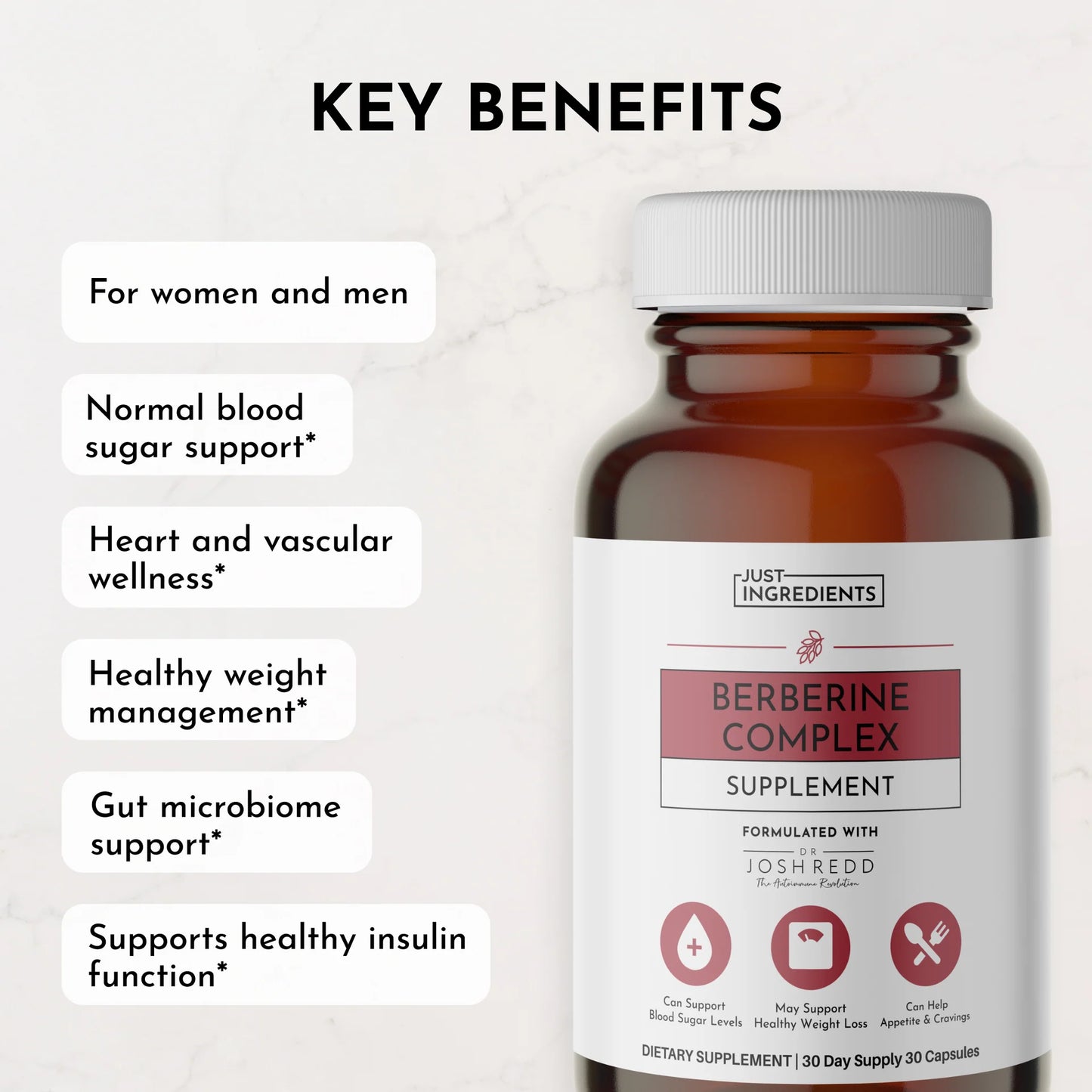 Just Ingredients Berberine supplement