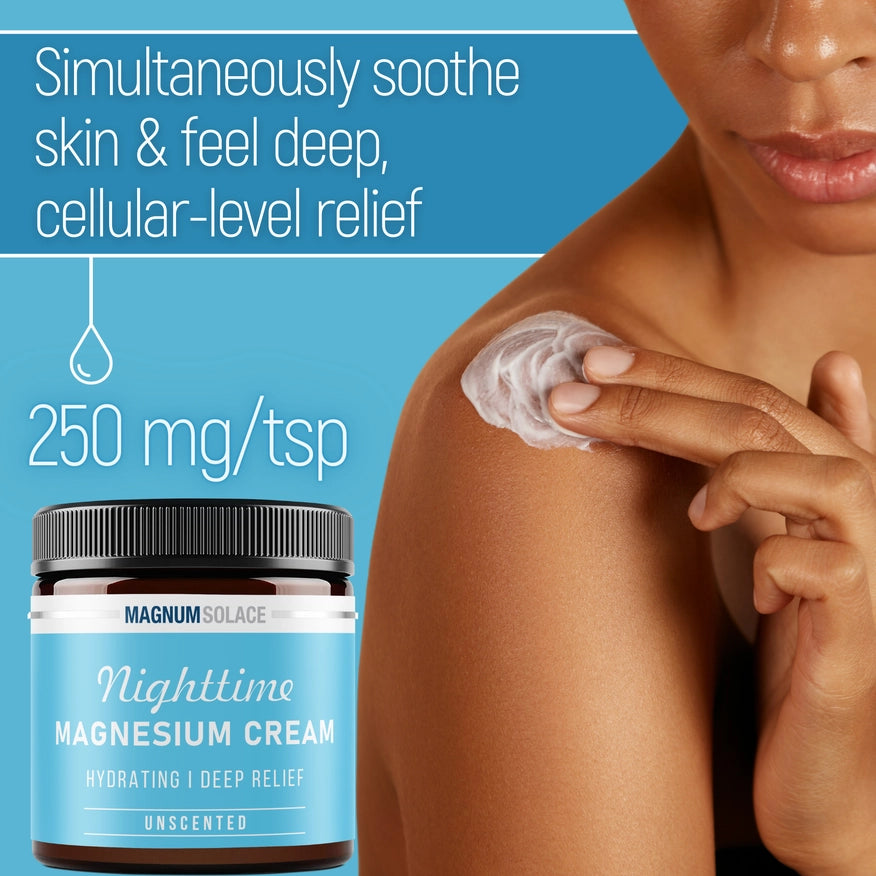 Nightime magnesium cream - unscented
