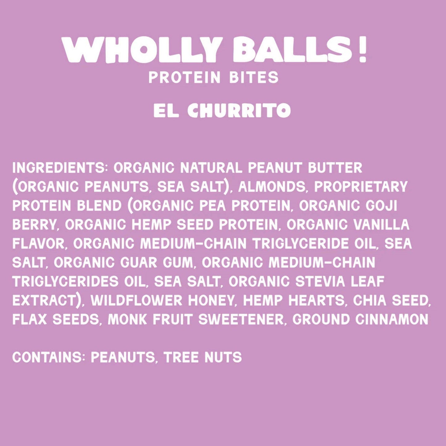 El Churrito protein bites