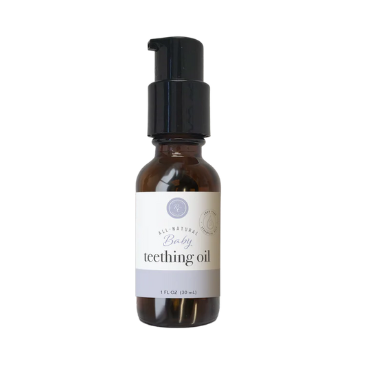 Baby teething oil