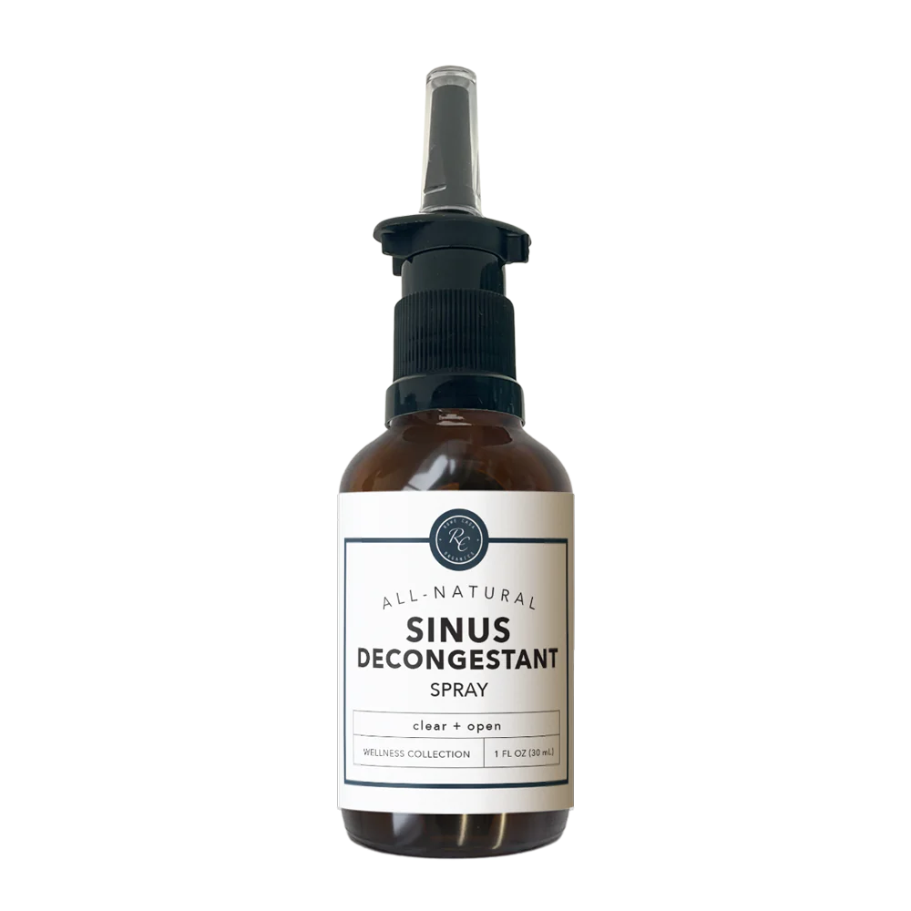 Sinus decongestant spray