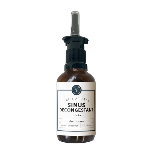 Sinus decongestant spray