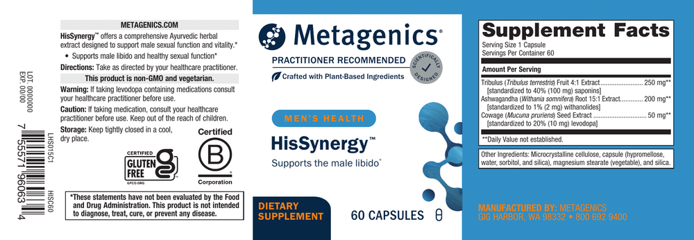 Metagenics HisSynergy