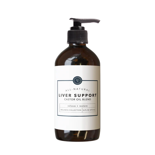 Liver support caster oil blend