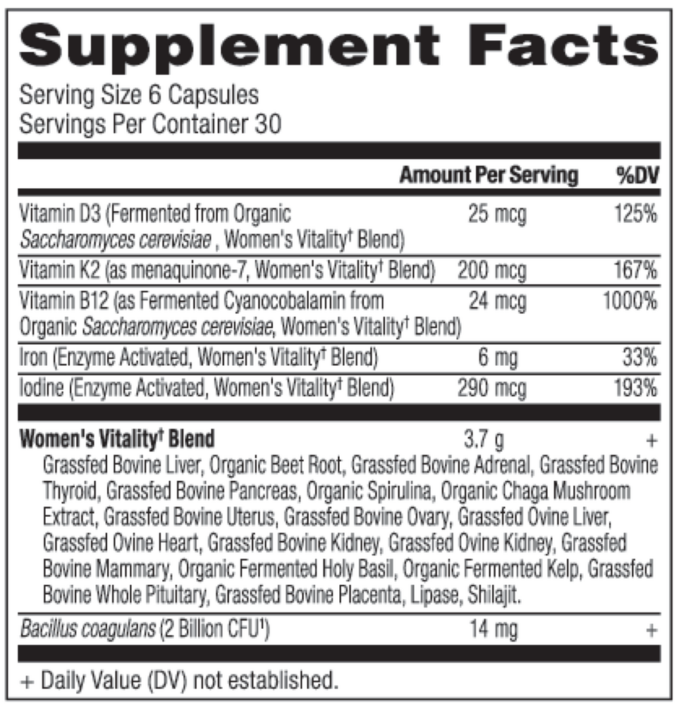 Ancient Gladulars - women’s vitality