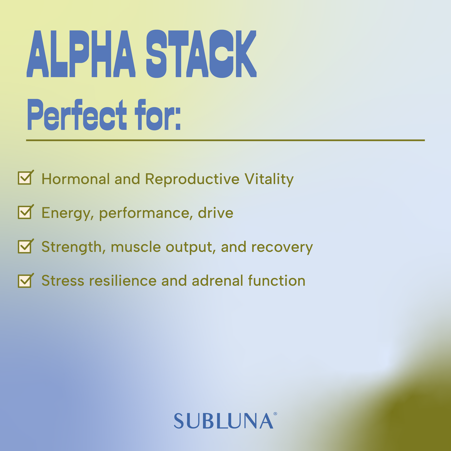 Alpha Stack: Male Performance Gummy