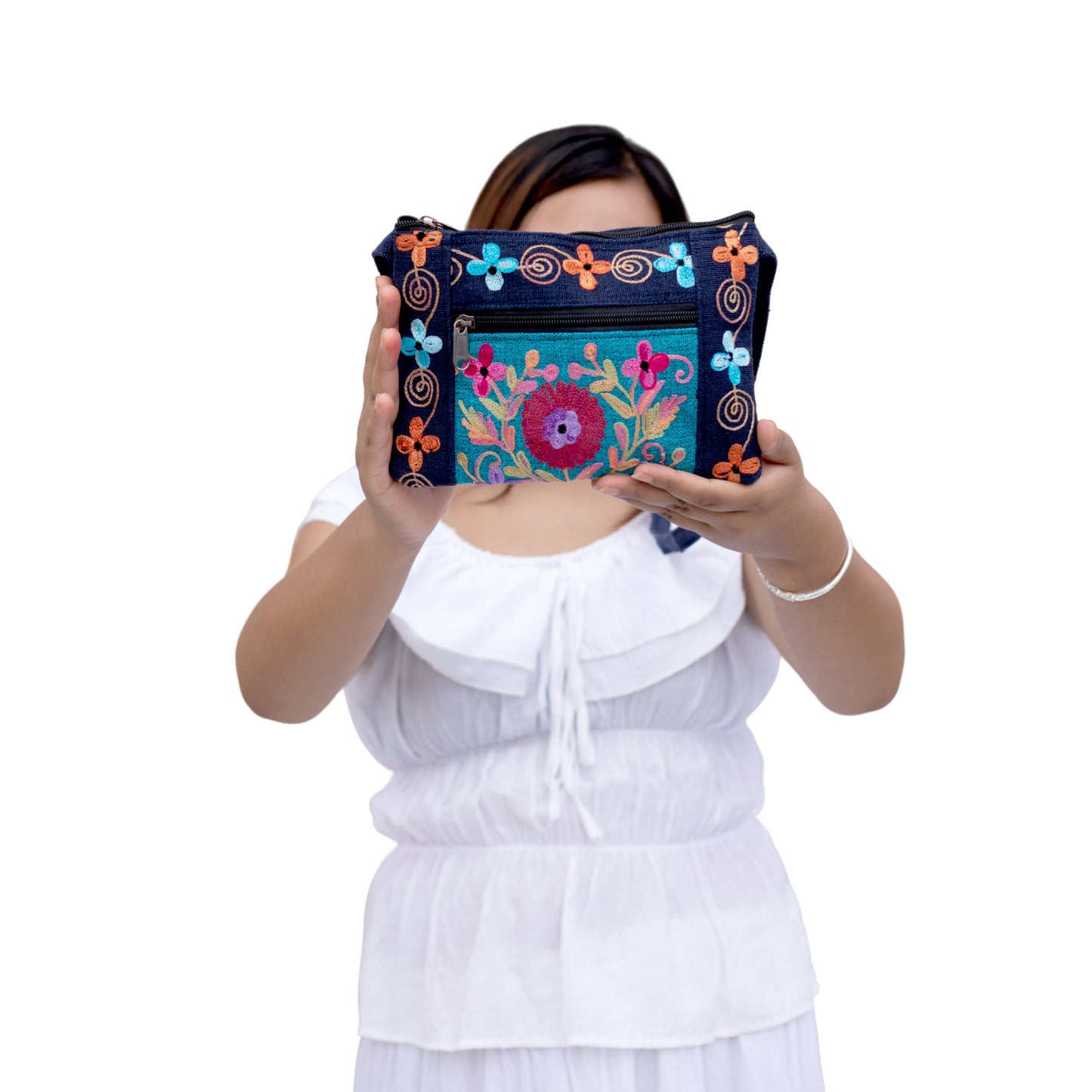 Embroidery Crossbody Purse