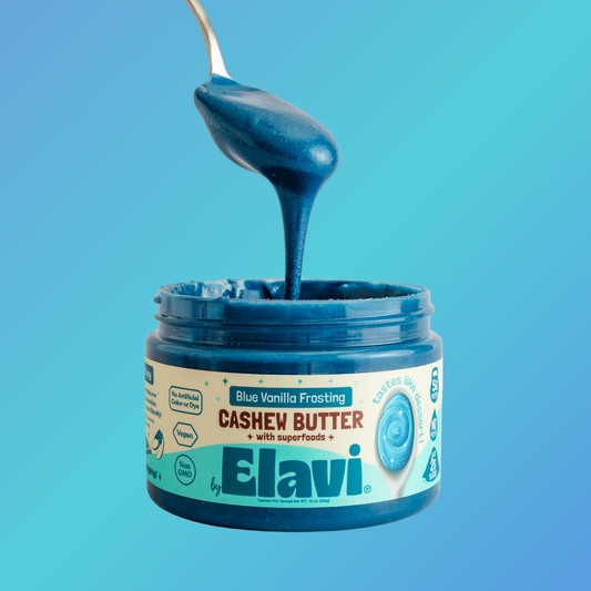 Blue Vanilla Cashew Butter w/ Spirulina