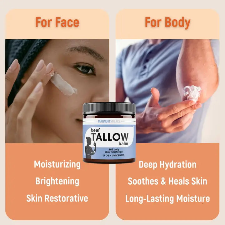 Beef tallow balm