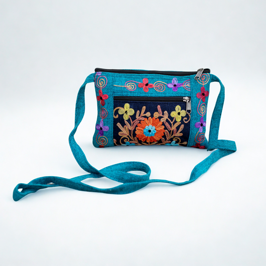 Embroidery Crossbody Purse