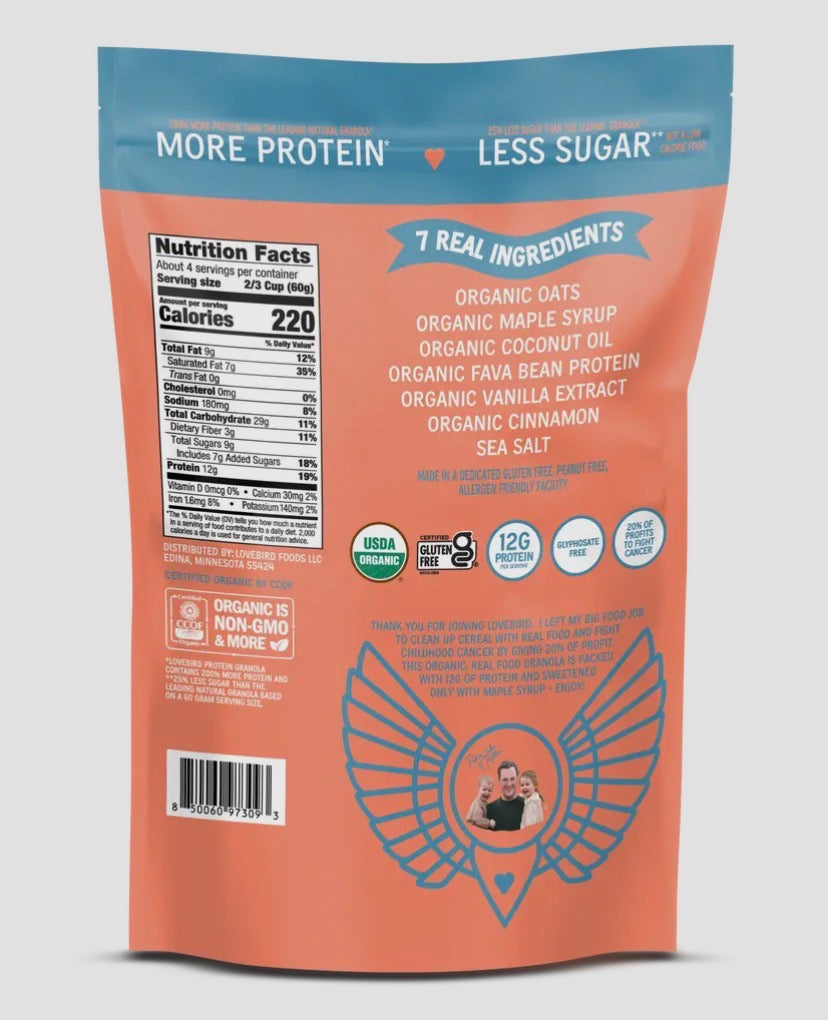 Lovebird Protein Granola