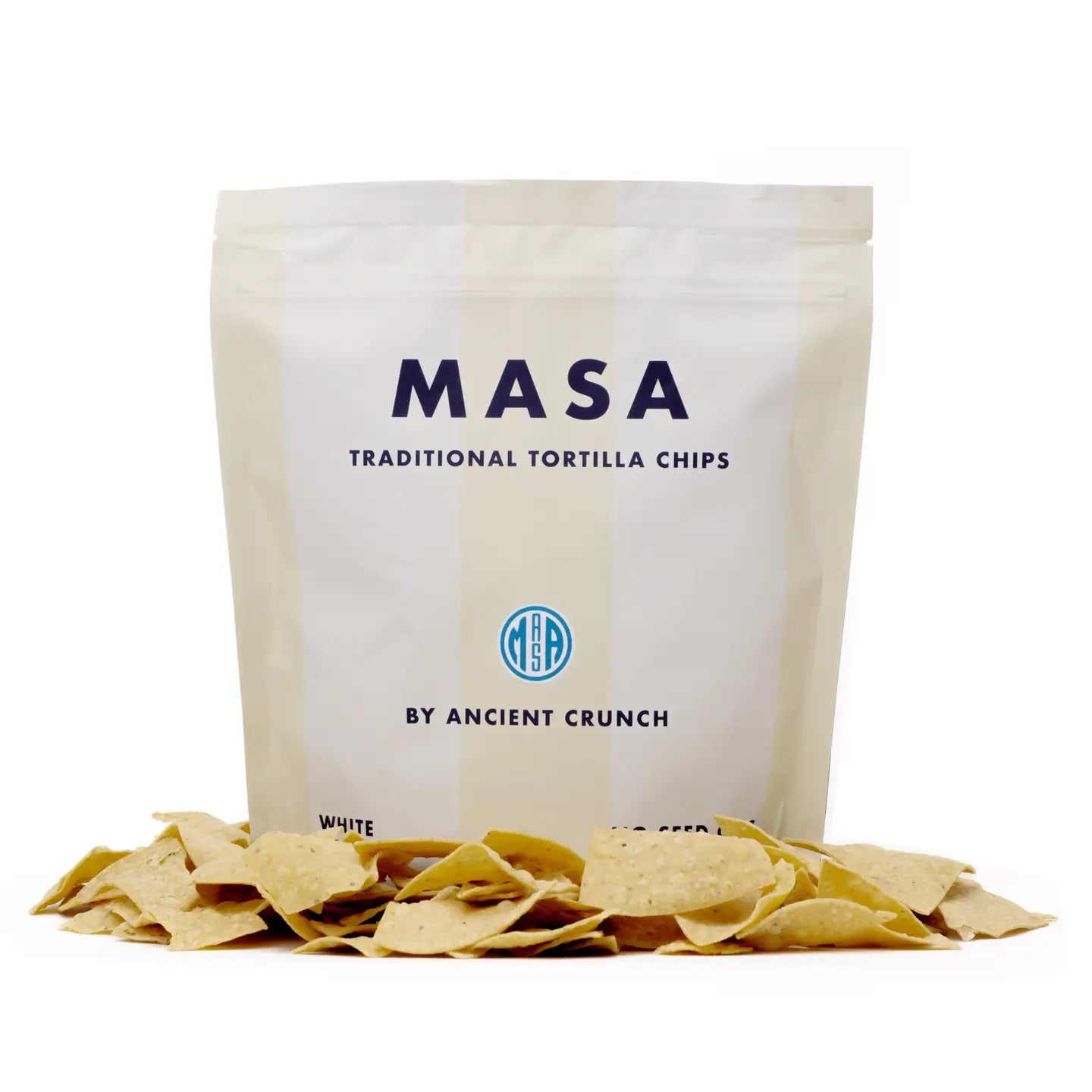 Masa chips - white
