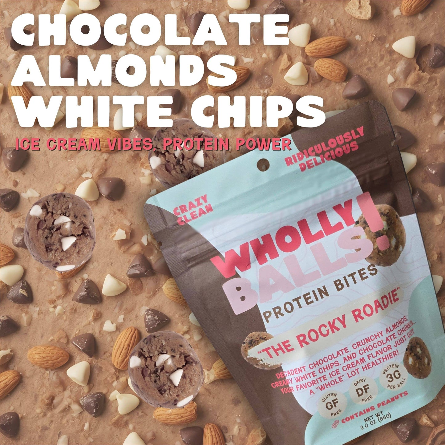 The Rocky Roadie protein bites