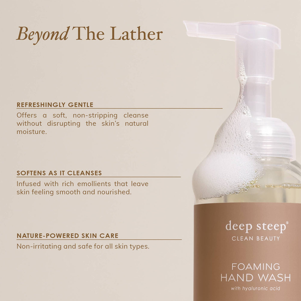 Lemon Cream Moisturizing Foaming Hand Wash 8oz