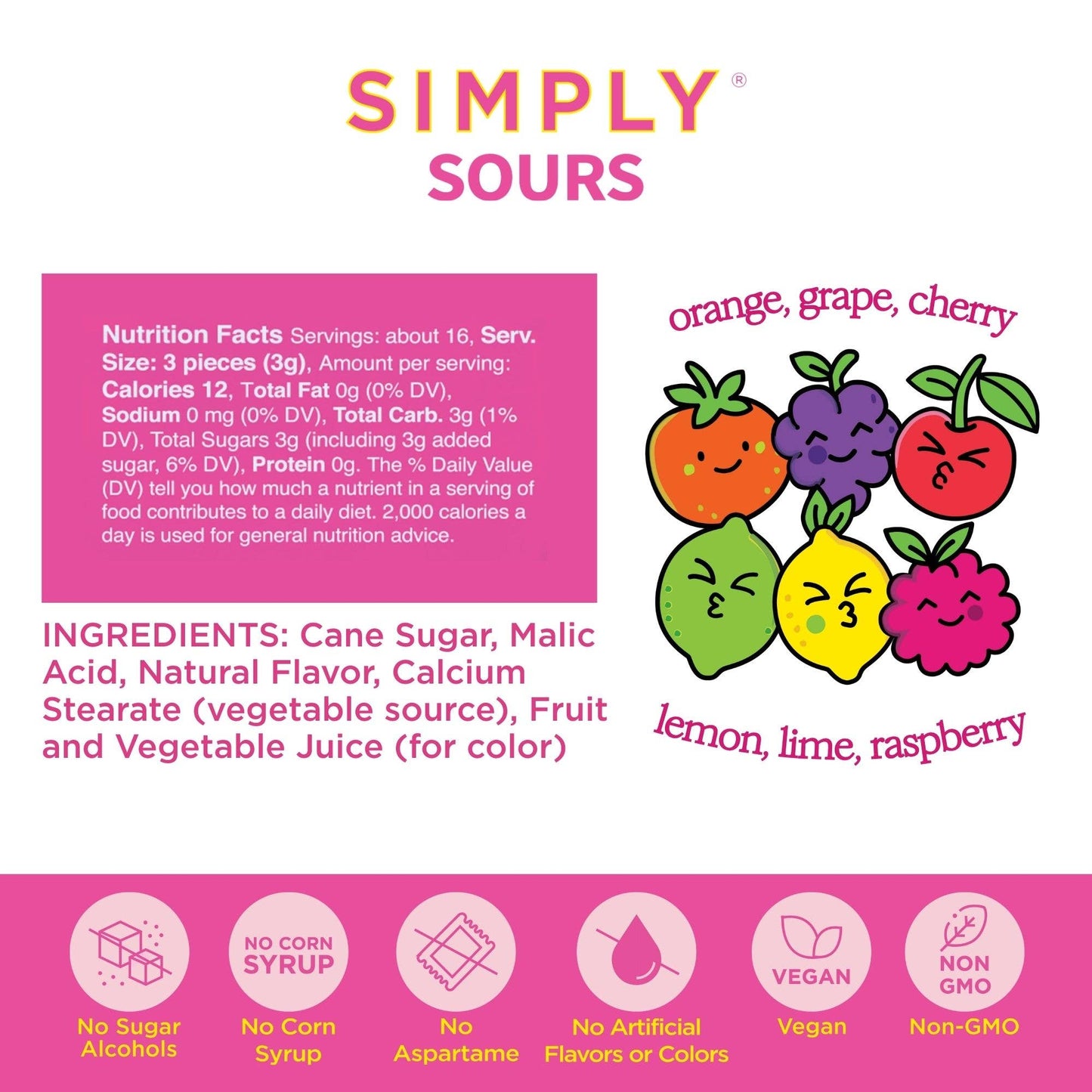 Simply Sours - Fruit Punch