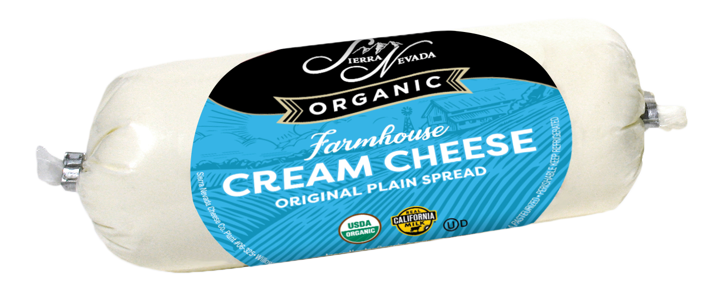 Organic Cream Cheese chubs 8/7oz