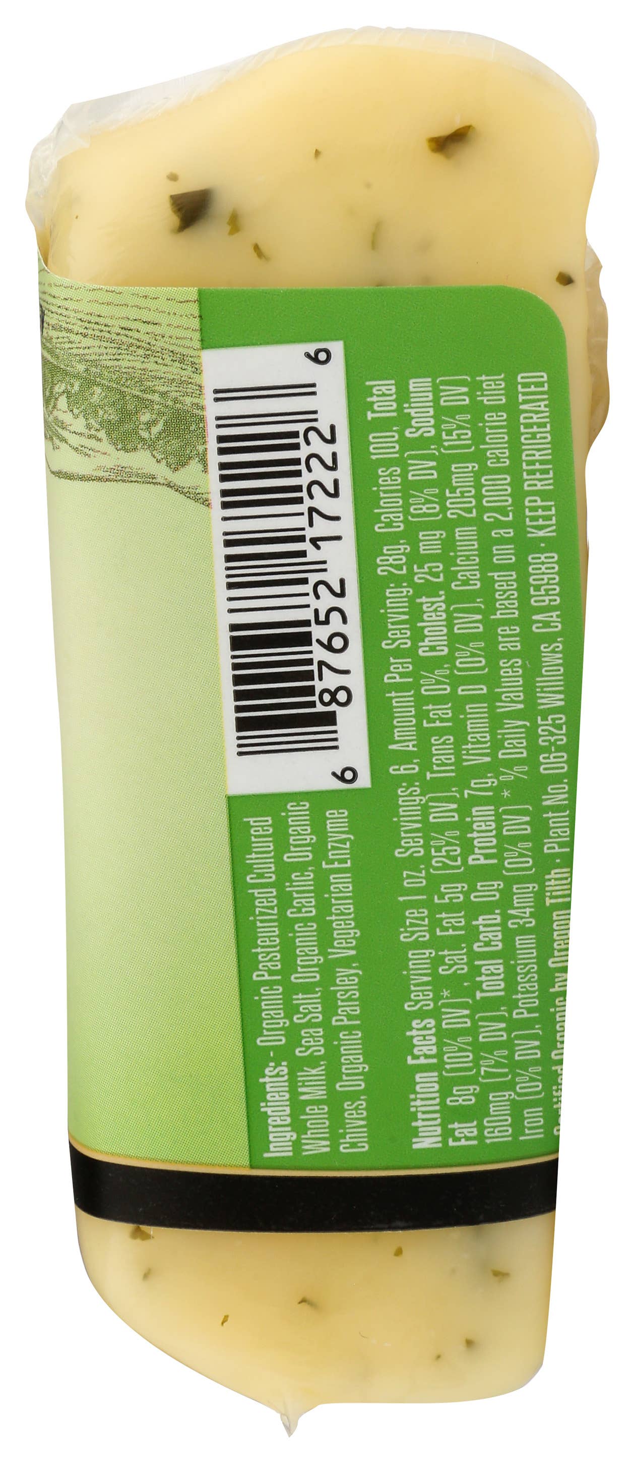 Organic Jack, Garlic & Herb Wedges 8/ 6 Oz