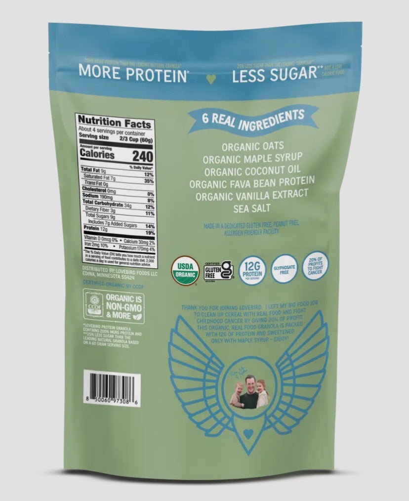 Lovebird Protein Granola