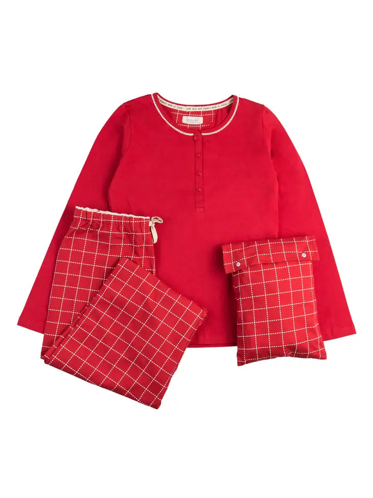 Women's organic pajama set