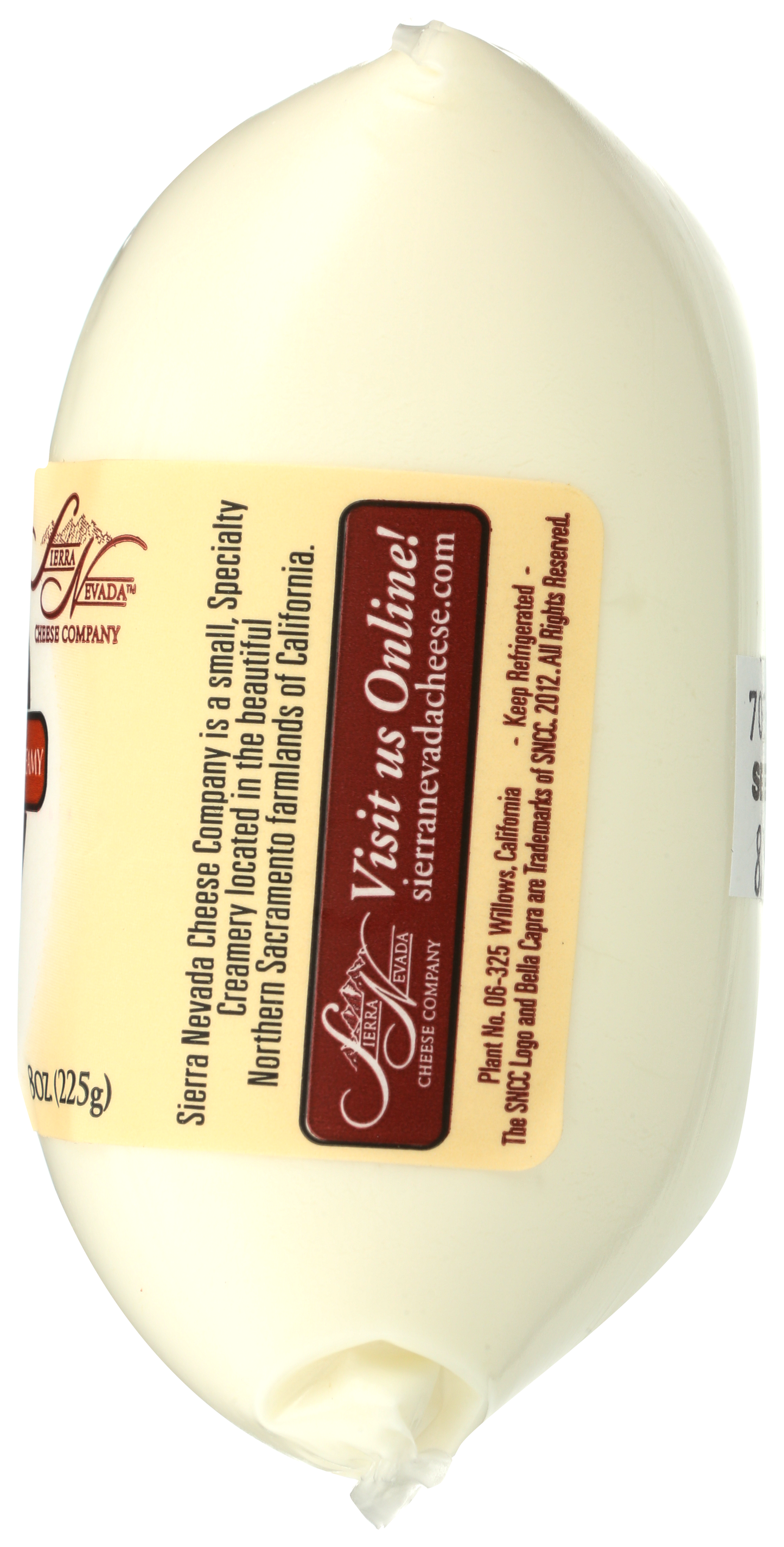 Bella Capra Chevre Traditional 8/ 8 Oz Log