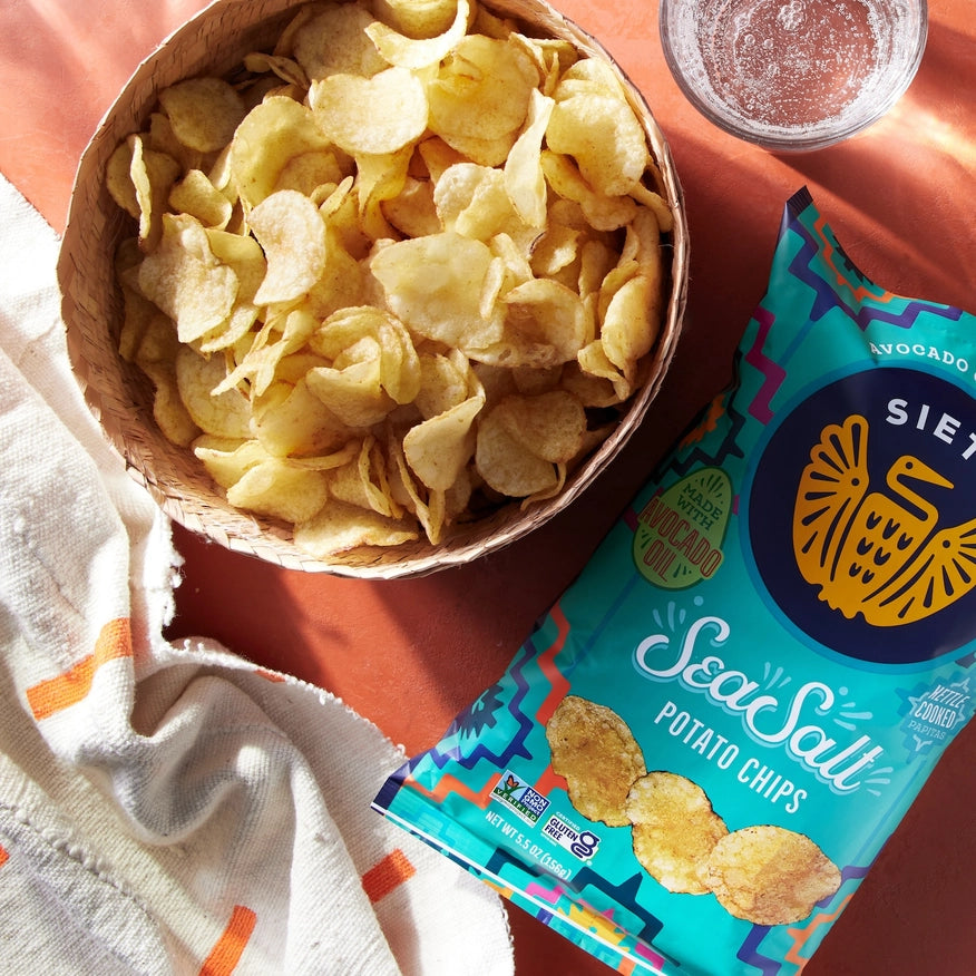 Siete kettle cooked avocado oil potato chips