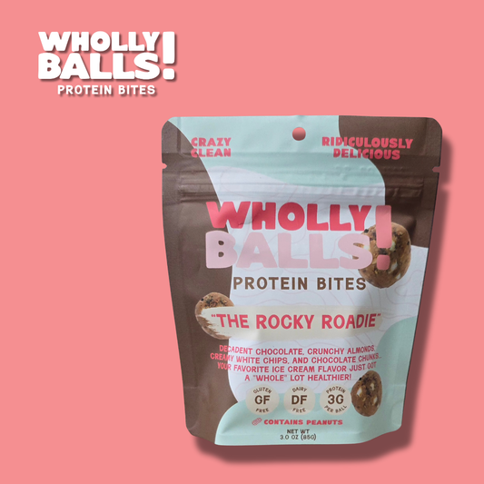The Rocky Roadie protein bites