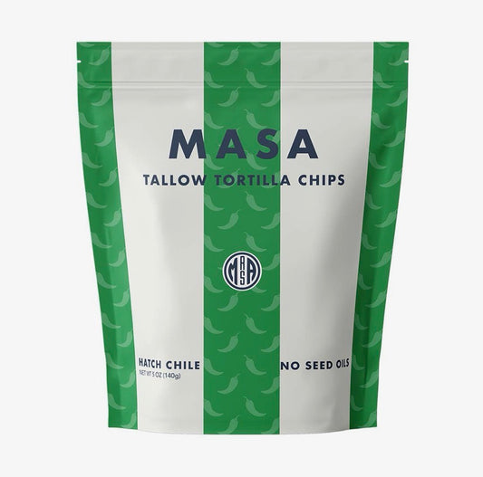 Masa chips - hatch Chile