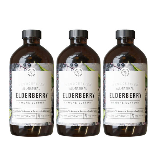 Elderberry immune support - bundle of 3