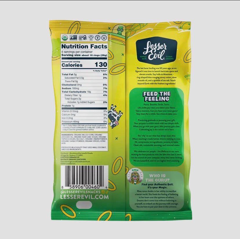 Lesser Evil snacks - 0.6 oz snack size
