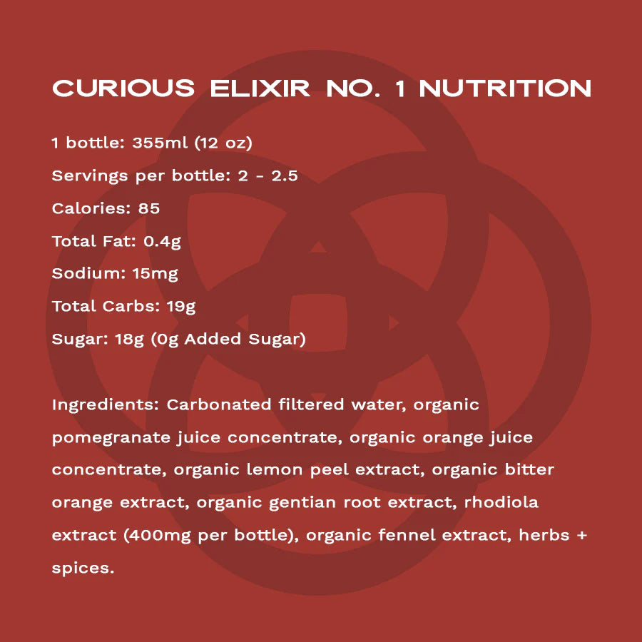 Curious Elixers - 2 pack (4 cocktails)