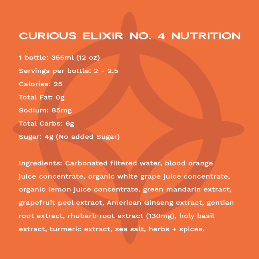 Curious Elixers - 2 pack (4 cocktails)