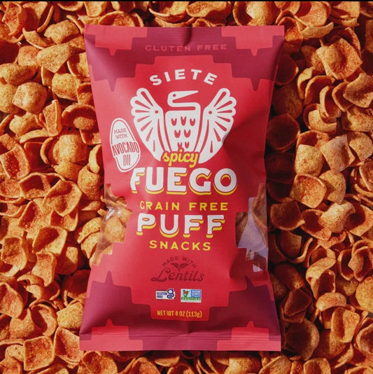 Siete fuego grain free puff snacks