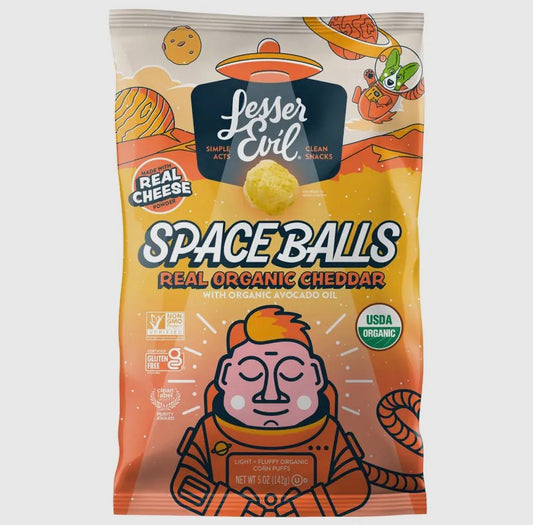 Lesser Evil snacks - 0.6 oz snack size