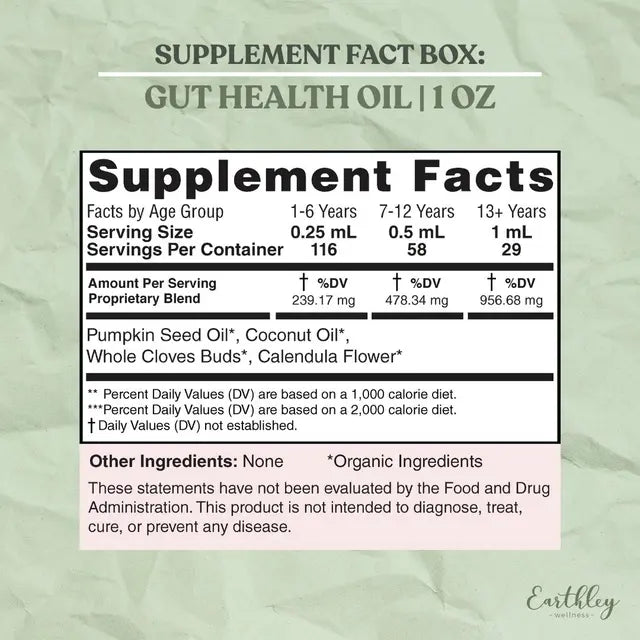Earthley Gut Health Oil