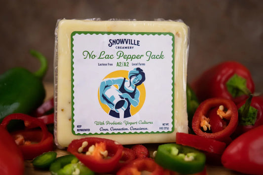 No Lac Pepper Jack cheese