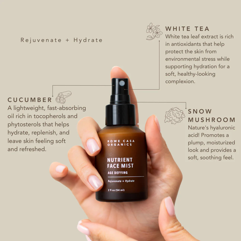 Age defying nutrient face mist