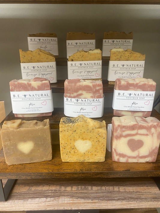 Be Natural goat milk soap
