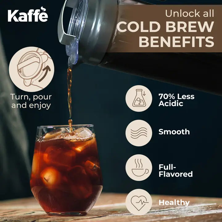 Kaffe cold brew coffee maker