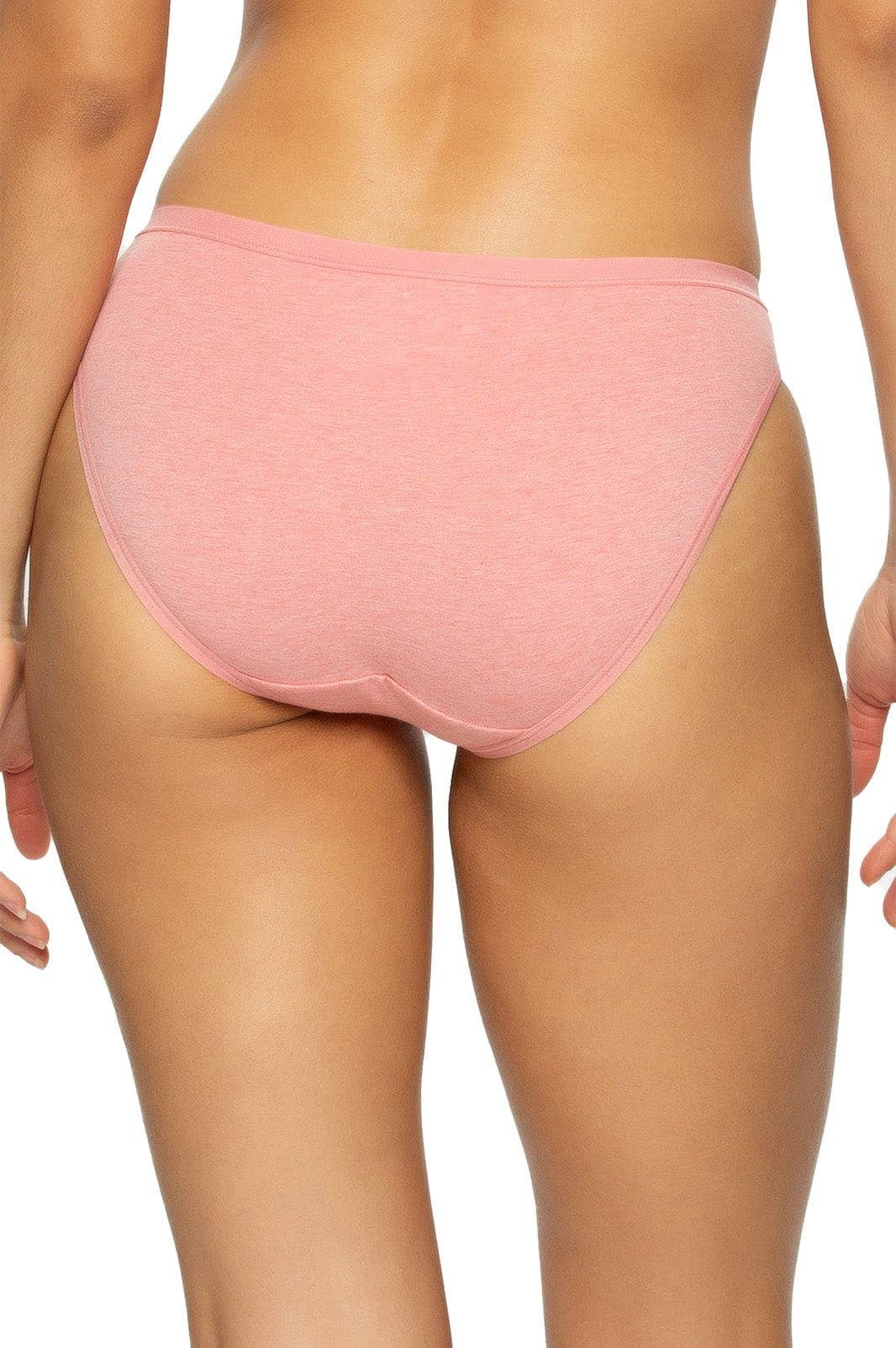 Organic Cotton Stretch Bikini - Rose